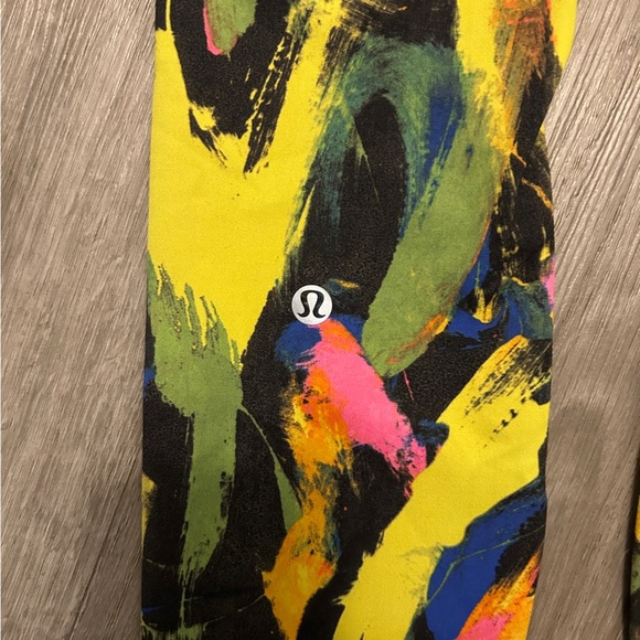 Lululemon Wunder Train High-Rise Tight 25" -Undertone Black Multi - Picture 5 of 6